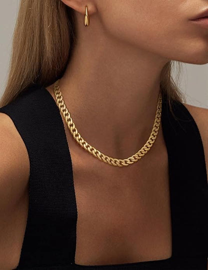 Chunky Cuban Link Neckless | Gold