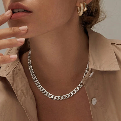 Chunky Cuban Link Neckless | Gold