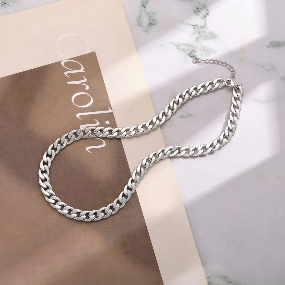Chunky Cuban Link Neckless | Gold