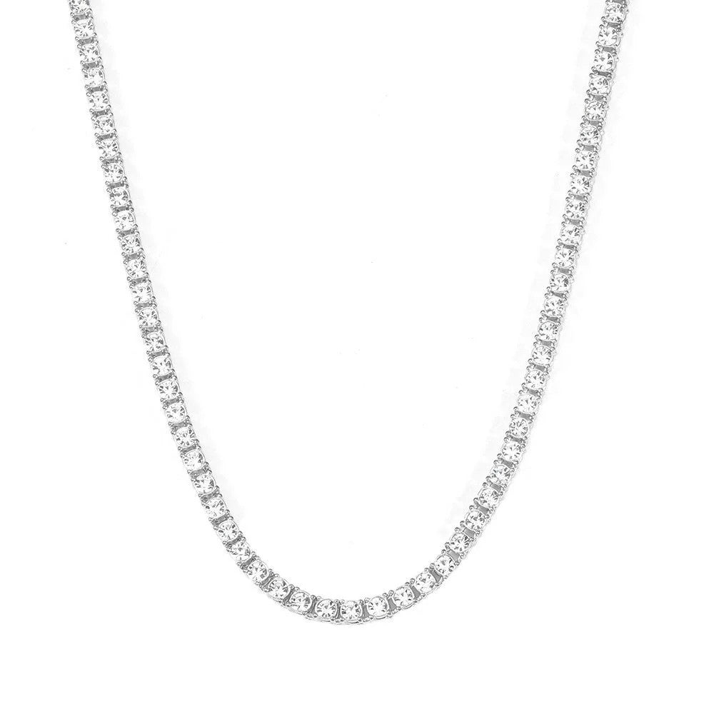 Tennis Neckless | Gold