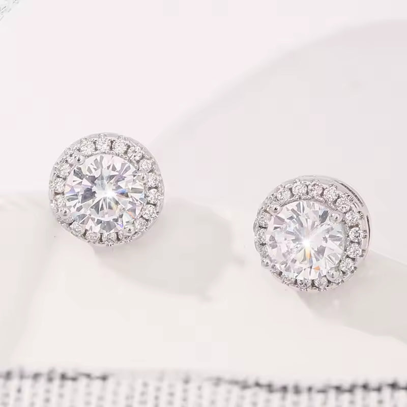 Timeless Halo Earrings